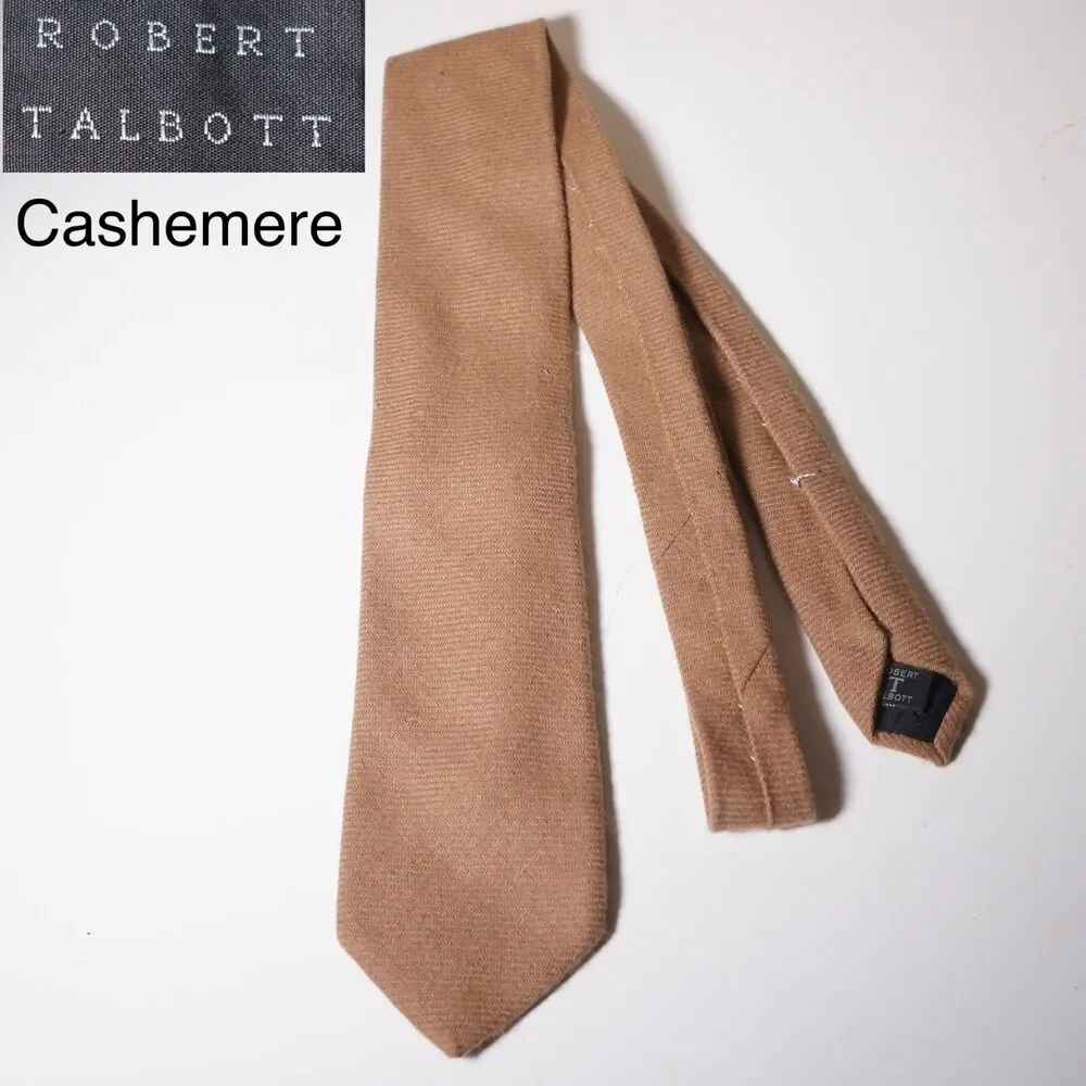 Robert Talbott Cashmere Tie Brown Best in Class Bond Street